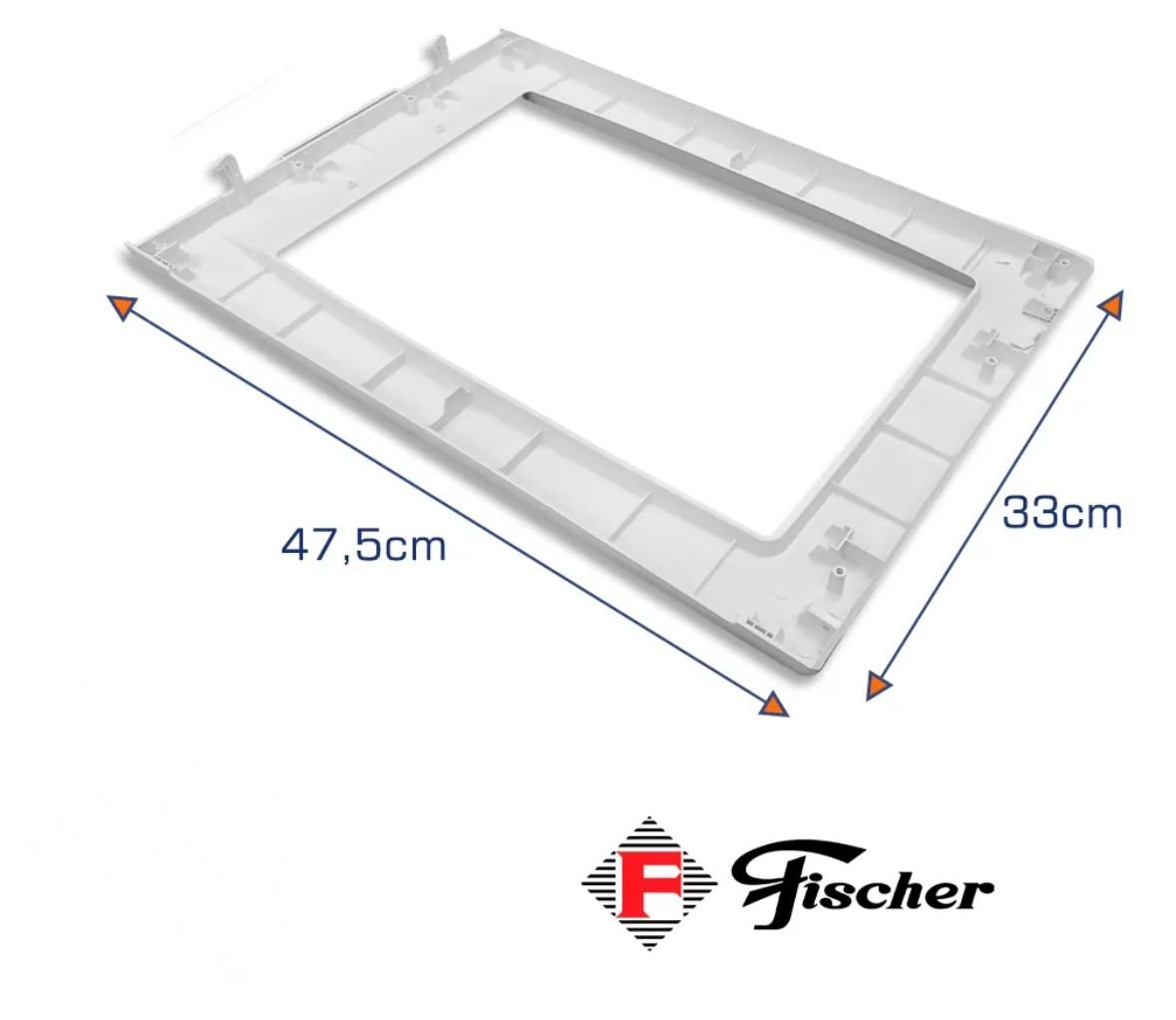 Moldura e Puxador Frente Forno Fischer 1323